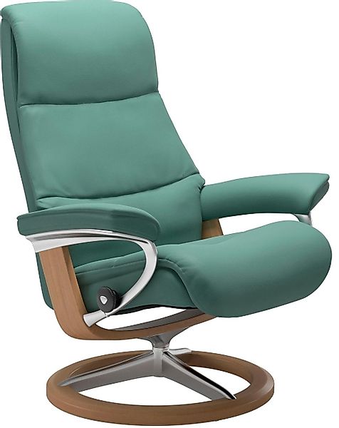 Stressless® Relaxsessel »View«, (Set, Relaxsessel mit Hocker), mit Signatur günstig online kaufen