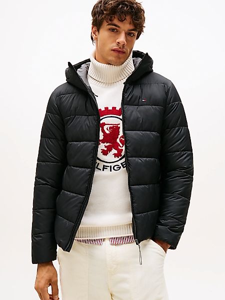 Tommy Hilfiger Steppjacke "MID WEIGHT HOODED JACKET", mit Kapuze, Daunenjac günstig online kaufen