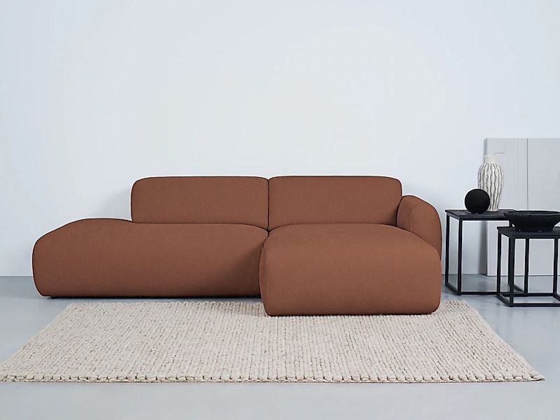 andas Ecksofa "Myrland", Breite 222 cm, Chenille, Easy Clean Stoff, mit Kal günstig online kaufen