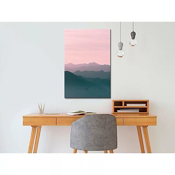 home24 Wandbild Mountain At Sunrise günstig online kaufen
