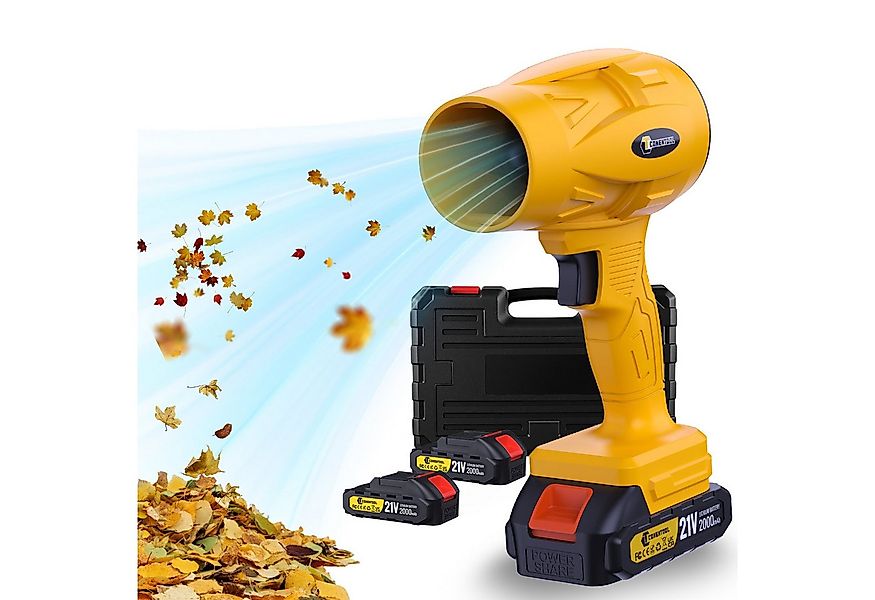 CONENTOOL Akku-Laubbläser Turbo Gebläse, mit 2.0Ah Akkus, Elektrische Staub günstig online kaufen