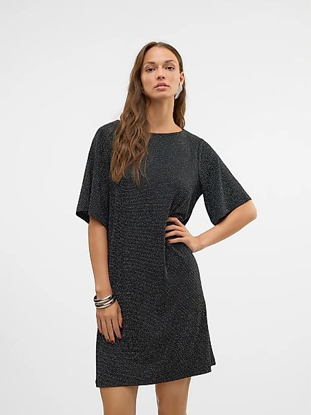 Vero Moda Midikleid "VMKANVA 2/4 TEE DRESS JRS GA", Sommerkleid, mit Glitze günstig online kaufen