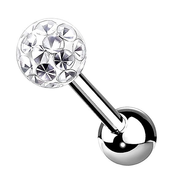 Taffstyle Piercing-Set Tragus Epoxy beschichtet Kristall günstig online kaufen