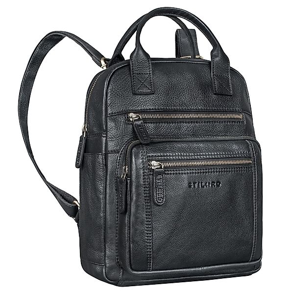 STILORD Cityrucksack "Zane" Freizeit-Rucksack Damen Leder günstig online kaufen