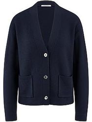 Strickjacke Peter Hahn blau günstig online kaufen