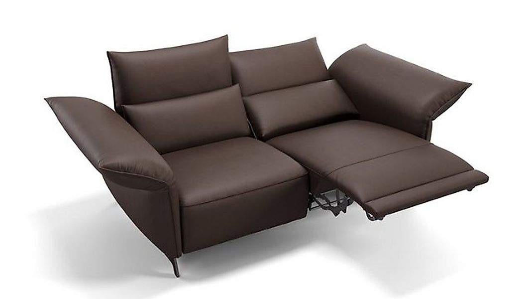 Sofanella 2-Sitzer Leder CUNEO, Relaxsofa, Designsofa, Designer Couch, Ital günstig online kaufen