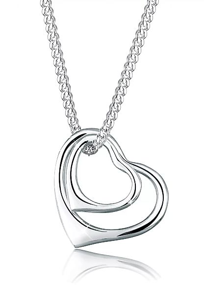 Elli Kette mit Anhänger "Herzen Filigran 925 Sterling Silber" günstig online kaufen