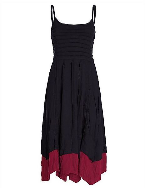Vishes Sommerkleid Damen Sommer-Kleid längen-verstellbar Spagettiträger-Kle günstig online kaufen