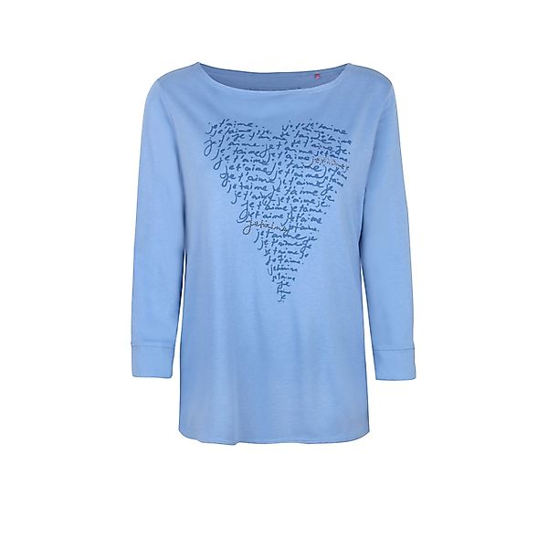 Lieblingsstück Rundhalsshirt CallidaL mit Herzmotiv günstig online kaufen