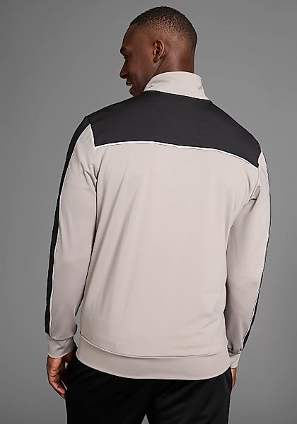 Bruno Banani Sweatjacke Reflektorstreifen in Teilungsnähten günstig online kaufen