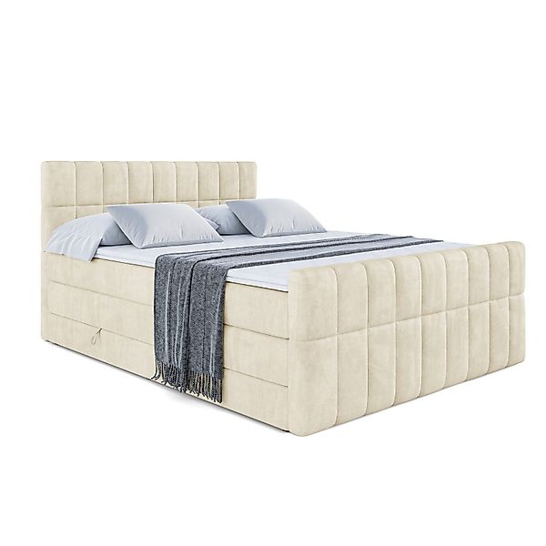 ALTDECOR Boxspringbett MIAMI-Z KING (Multipocket-Matratze H4, H3 Matratze B günstig online kaufen