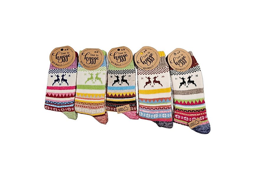 Provellus Thermosocken Hygge Wollsocken Dünn Warm Winter EU 36-46 Unisex günstig online kaufen