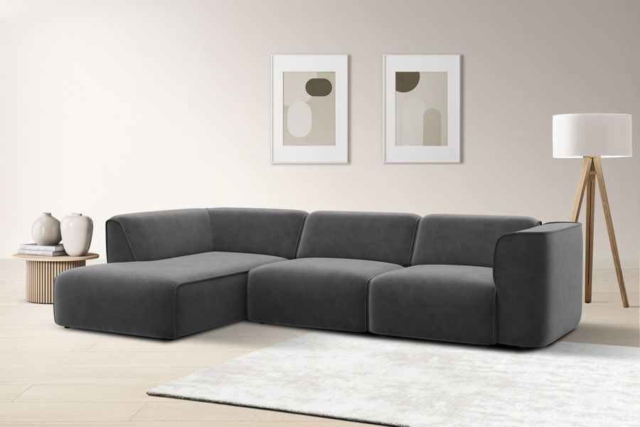 RAUM.ID Ecksofa "Merid L-Form, jederzeit durch Module erweiterbar, B/T/H: 2 günstig online kaufen
