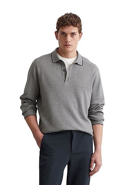 Marc O'Polo Polokragenpullover elegante, dicht gestrickte Milano-Struktur günstig online kaufen