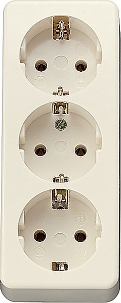 Jung Tischsteckdose 3-fach 16A 250V o.Zugentla. 10 S 23 LA - 10S23LA günstig online kaufen