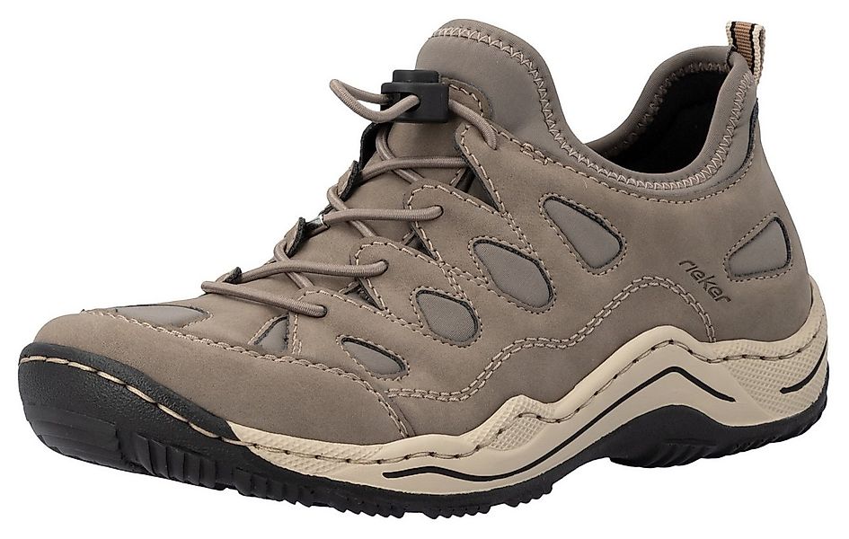 Rieker Slip-On Sneaker Trekking Schuh, Freizeitschuh, Slipper mit Wechselfu günstig online kaufen