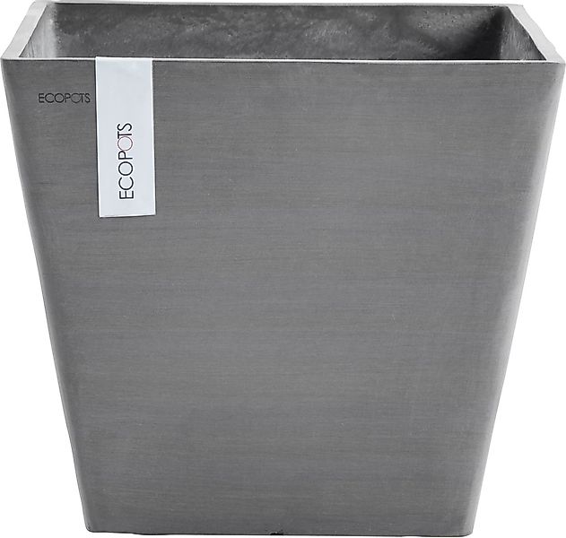 ECOPOTS Blumentopf ROTTERDAM Grey, BxTxH: 30x30x26 günstig online kaufen