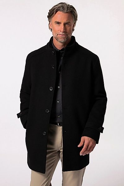 Boston Park Kurzmantel Wolloptik-Mantel Inlay Stehkragen günstig online kaufen