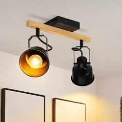 ZMH Deckenstrahler 2/3/4 Flammig 350° Schwenkbar günstig online kaufen