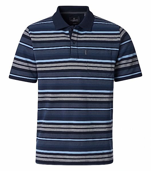 CASAMODA Poloshirt "CASAMODA Polo-Shirt gestreift" günstig online kaufen
