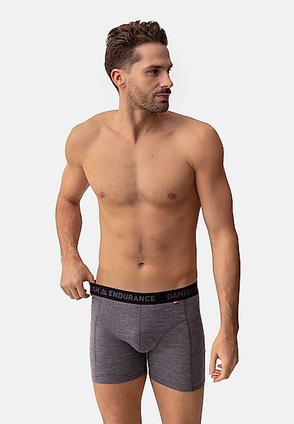 DANISH ENDURANCE Boxershorts Merino Trunks (2-St) Ultraweich, Temperaturreg günstig online kaufen