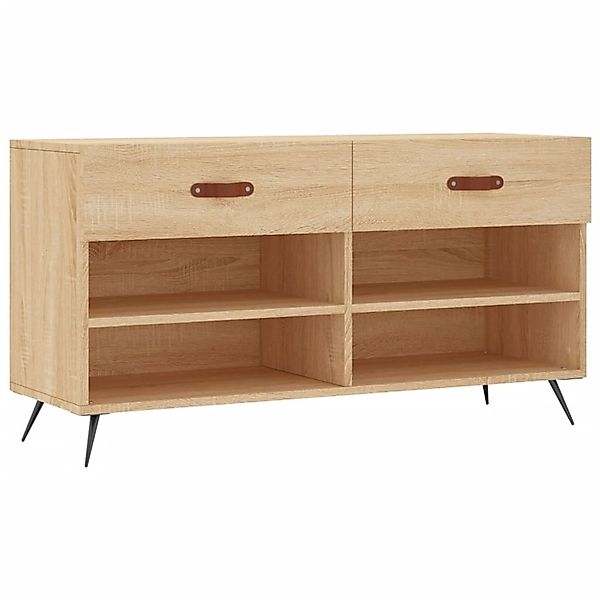 vidaXL Schuhbank Sonoma-Eiche 102x35x55 cm Holzwerkstoff 829711 günstig online kaufen
