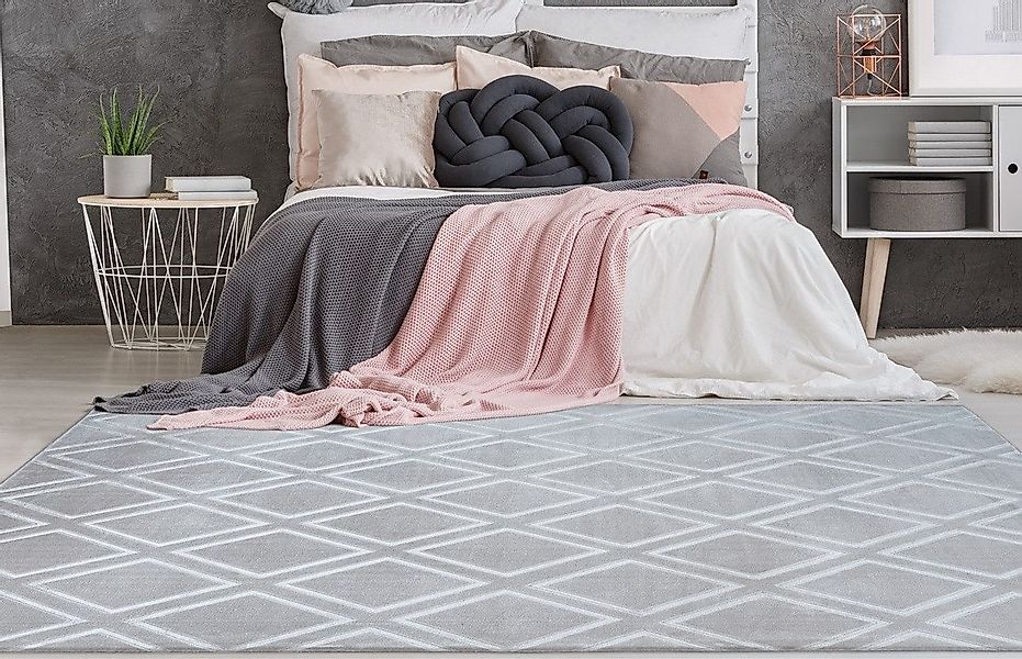 Arte Espina Teppich "Monroe 300" rechteckig 7 mm Höhe besonders weich durch günstig online kaufen