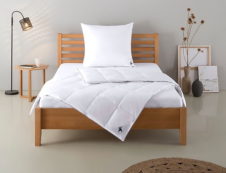 Älgdröm Daunenbettdecke + Kopfkissen »Lodiken, Bettdecke 135x200 cm, 155x22 günstig online kaufen
