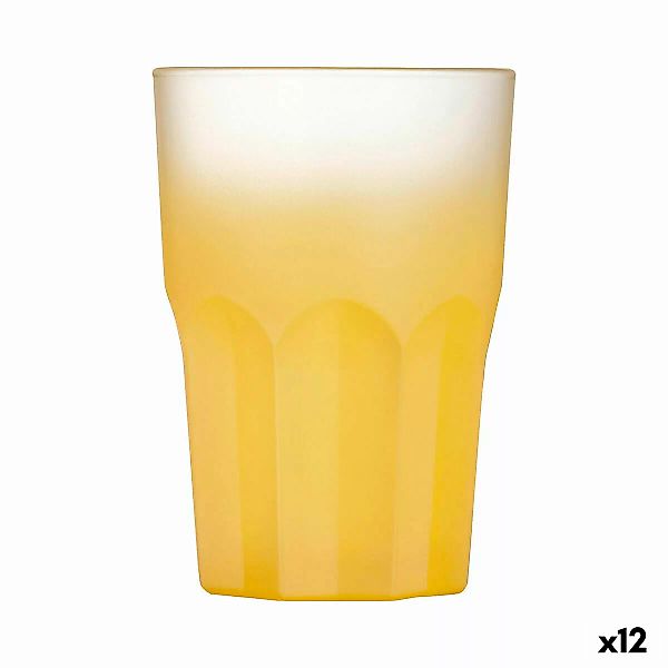 Becher Luminarc Summer Pop Gelb Glas (400 Ml) (12 Stück) günstig online kaufen