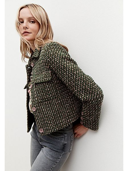 MORE&MORE Kurzblazer Kurzblazer, Bouclé günstig online kaufen