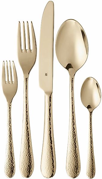 WMF Besteck-Set "Sitello" geschmiedete Messer, farbecht, Wellenschliff, spü günstig online kaufen
