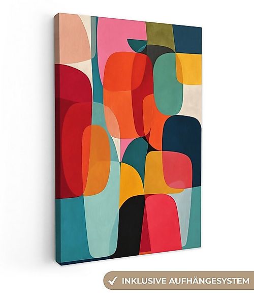 OneMillionCanvasses® Leinwandbild Formen - Bunt - Abstrakt - Flugzeuge, Fot günstig online kaufen