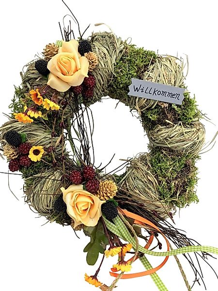 Small-Preis Dekokranz Türkranz Wandkranz rund Natur günstig online kaufen