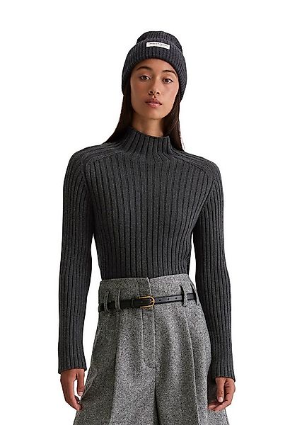 Marc O'Polo Strickpullover Turtleneck, Rippstrick, slim fit günstig online kaufen