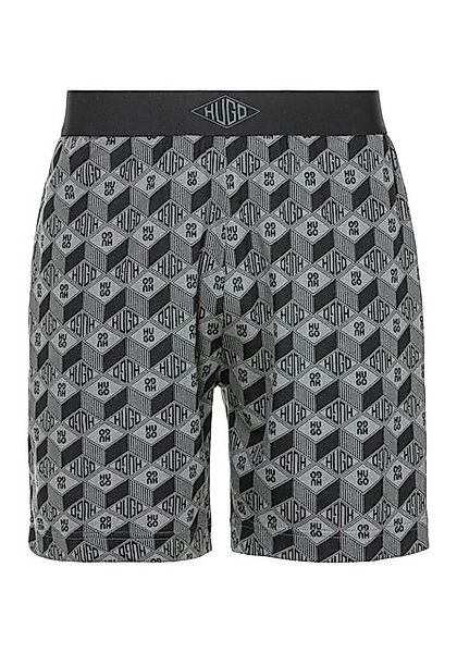 HUGO Pyjamashorts mit durchgehenden Logo günstig online kaufen