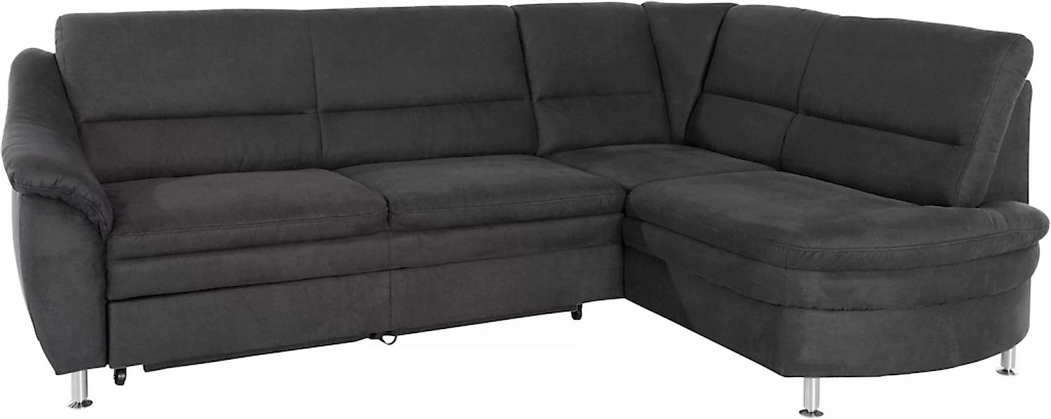 Places of Style Ecksofa »Cardoso L-Form«, Federkern, wahlweise mit Bett, Sc günstig online kaufen