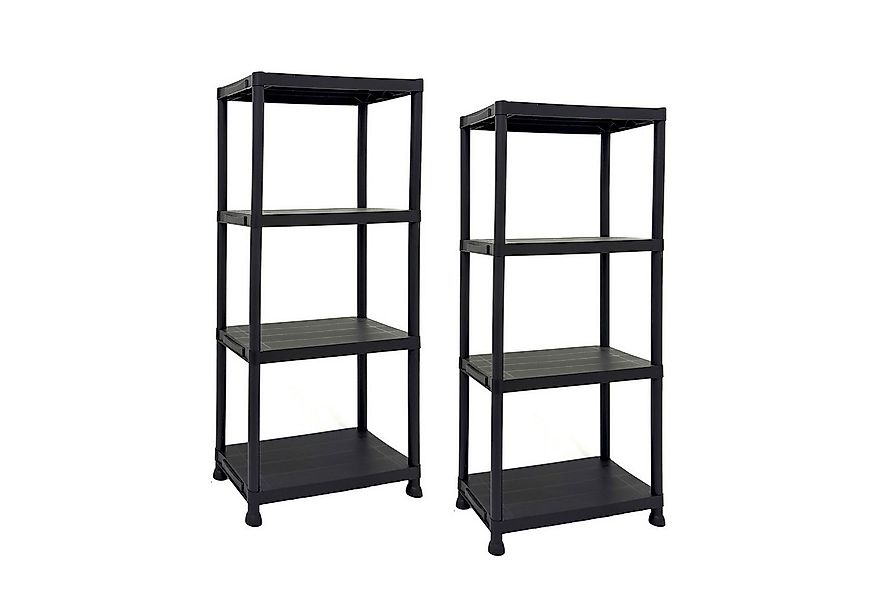 HTI-Living Standregal Regal Fritz 2 Stück, Set 1-tlg., Regal mit 4 Böden St günstig online kaufen