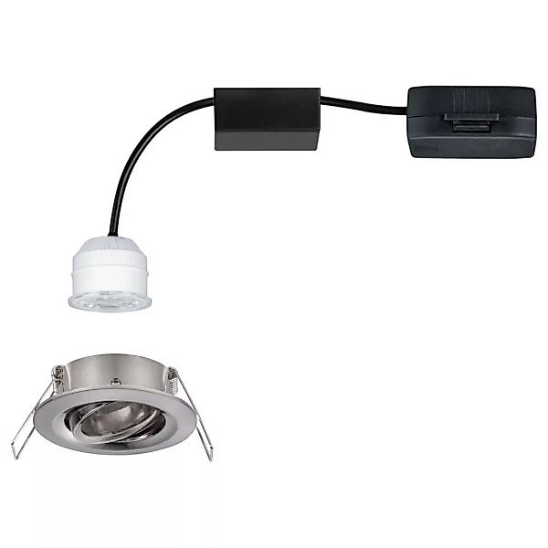 LED Einbauspot Nova Mini 310lm 2700K Einzeln in Eisen-gebürstet günstig online kaufen