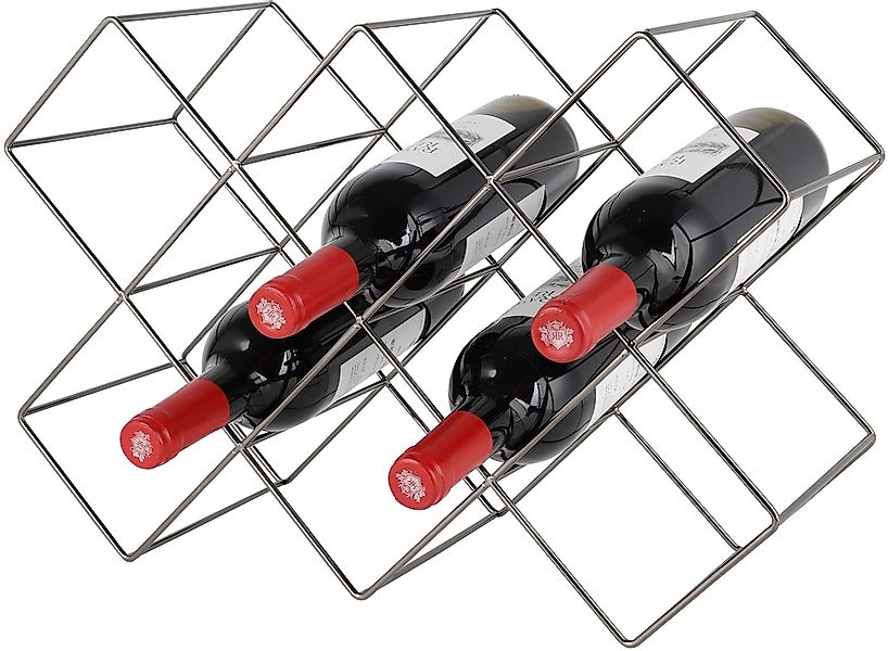 ECHTWERK Weinflaschenhalter, (1 St.), Weinregal aus Eisen, für bis zu 8 Fla günstig online kaufen