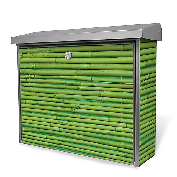 Banjado Briefkasten Edelstahl 38.5x31.5x12cm Ohne Zeitungsfach Inkl. Montag günstig online kaufen