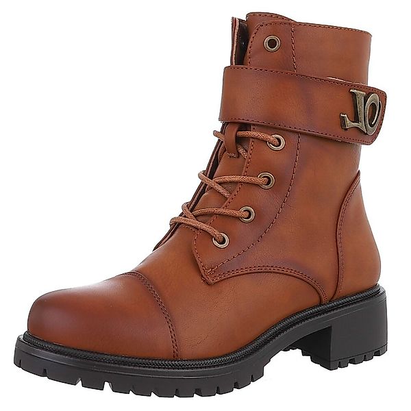 Ital-Design Damen Schnürschuhe Freizeit Schnürstiefelette (88577613) günstig online kaufen