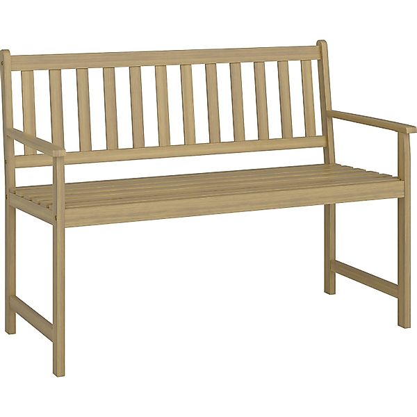 Gartenbank Kentwood 2-Sitzer FSC® Akazienholz 85,5 cm x 115 cm x 58 cm günstig online kaufen
