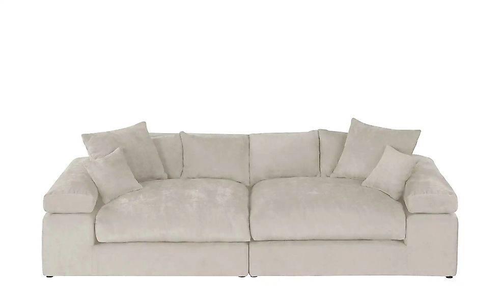 smart Big Sofa im modernem Cord Lianea ¦ beige ¦ Maße (cm): B: 260 H: 86 T: günstig online kaufen
