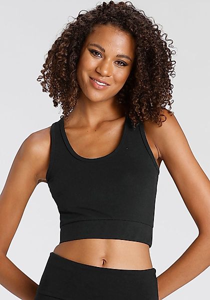 LASCANA ACTIVE Sporttop Crop-Top mit breiten günstig online kaufen