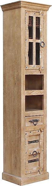 SIT Vitrine "Daipur mit Glastür und 1 Schubkasten. 2 offen Fächer", geschni günstig online kaufen