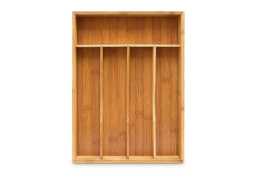 relaxdays Besteckkasten Bambus 34x25x4,5cm günstig online kaufen