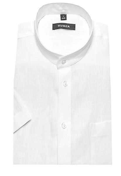 Huber Hemden Kurzarmhemd HU-0114 Stehkragen Kurzarm günstig online kaufen