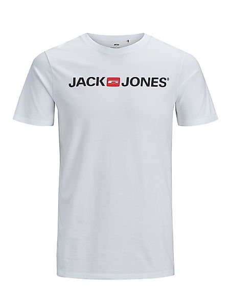 Jack & Jones Herren Rundhals T-Shirt JJECORP LOGO - Slim Fit Plussize günstig online kaufen