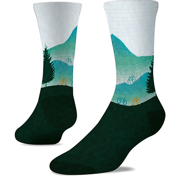 Winkee Freizeitsocken Fahrrad Socken in 41-45 günstig online kaufen