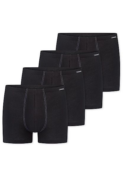 Schiesser Retro Boxer 4er Pack Cotton Essentials (Spar-Set, 4-St) Shorts - günstig online kaufen